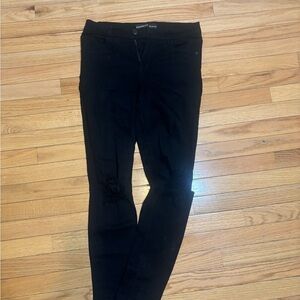 Express Jet Black Denim Pants